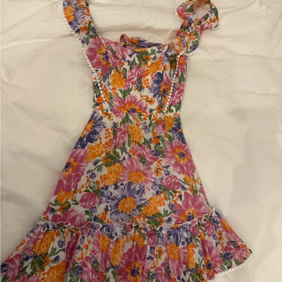 Floral Ruffle Dress - Picture 1 of 2